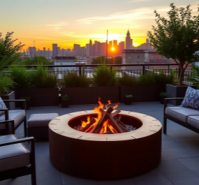 Metal Fire Pit